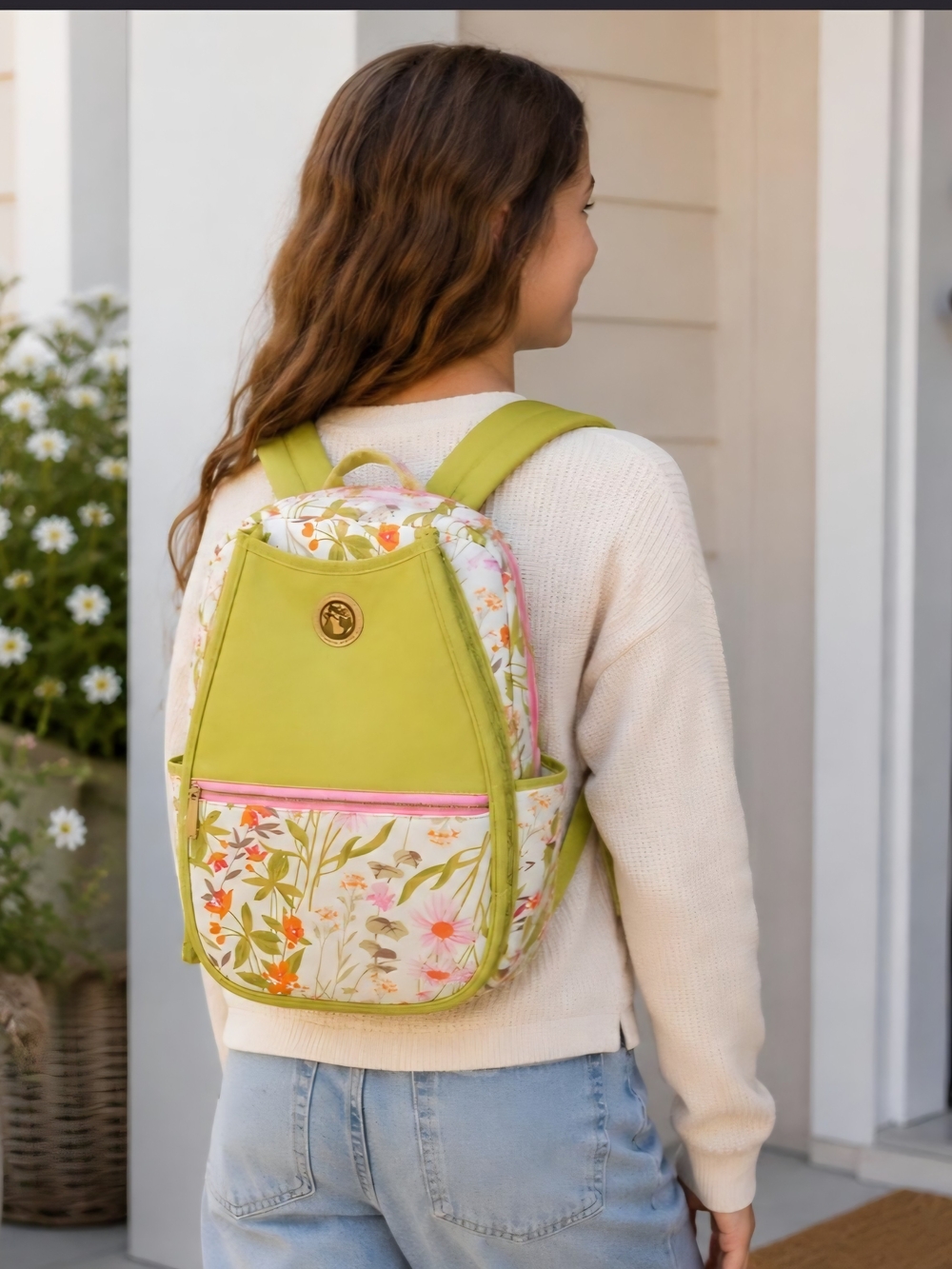 Spartina 449 Backpack | Floral Backpack Purse | Daufuskie Island Travel Daypack